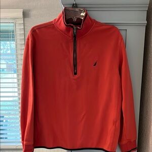Nautica Striped Red Pullover